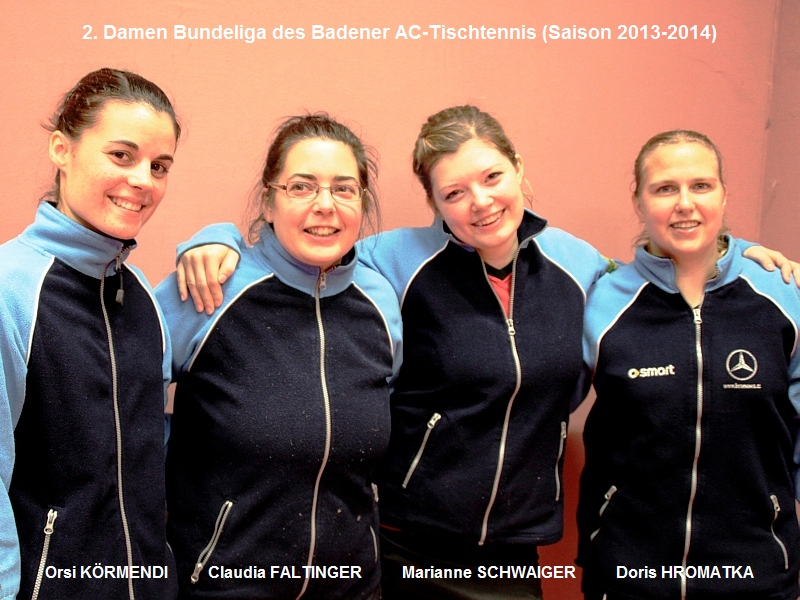 Badener AC-TT Girls holen wertvolle Punkte im Abstiegskampf