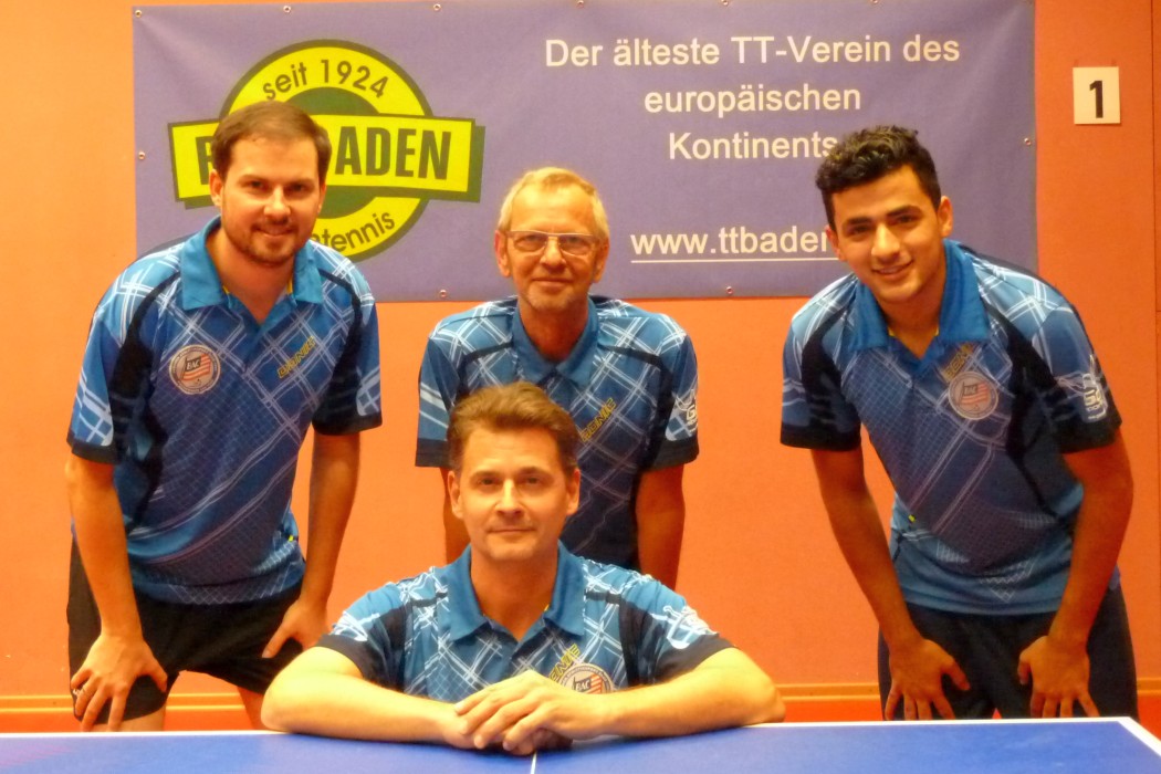 Team SGBB 8 - Saison 2017-2018 - Badener AC-Tischtennis