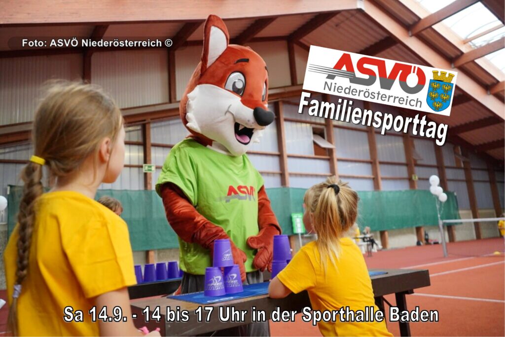 ASVÖ Familiensporttag 2024 - Badener AC Tiachtennis